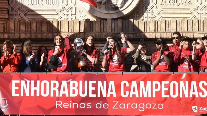 Los éxitos del deporte en Zaragoza: todas las ‘copicas’ para la Pilarica