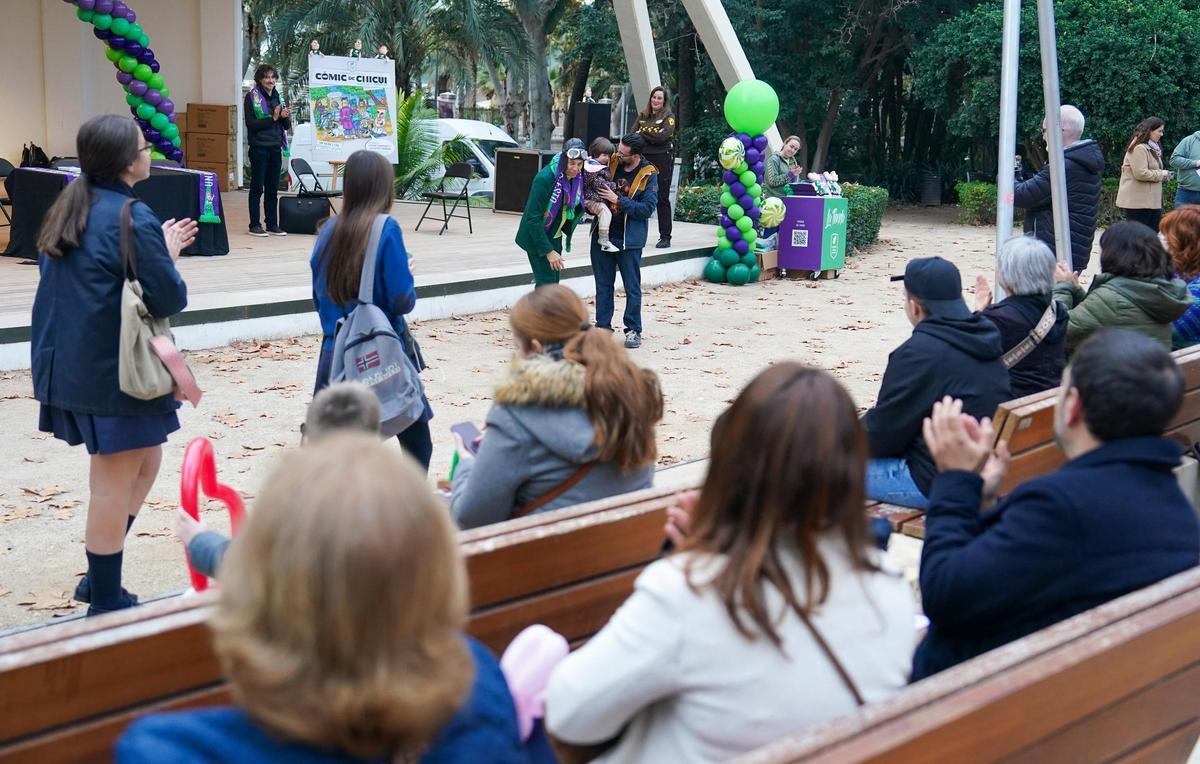 La presentación se ha realizado este viernes en el Recinto Eduardo Ocón del Parque de Málaga,