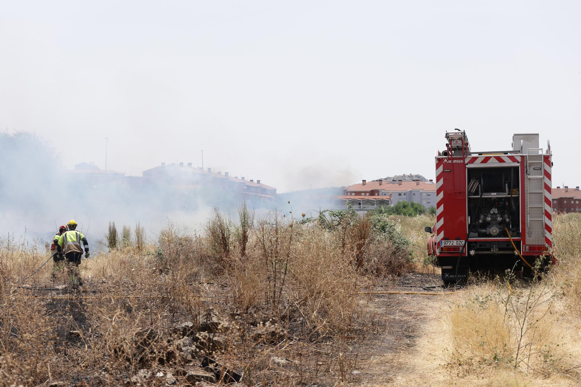 El Incendio en el Cerro de los Pinos, en imágenes