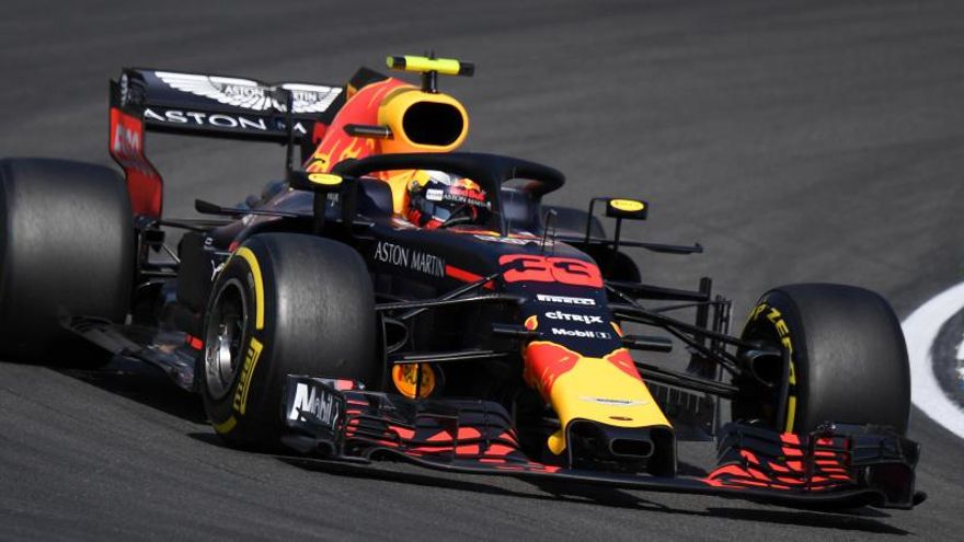 Verstappen manda en los libres y Alonso finaliza decimoséptimo en Alemania