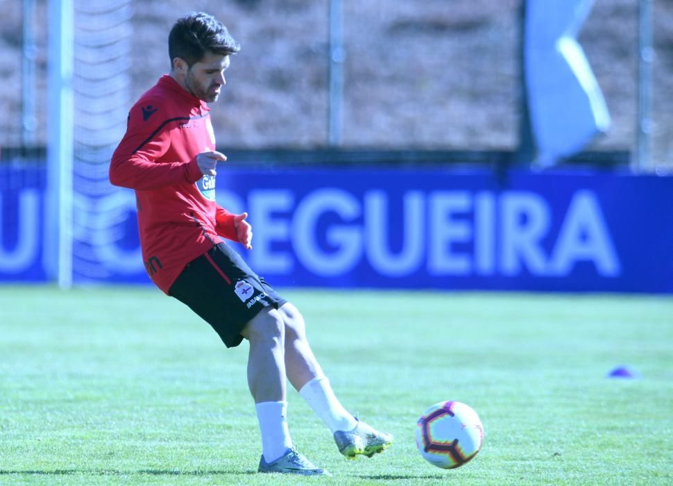 Después de dos días de descanso, la plantilla comienza a preparar la visita a Málaga de este domingo en La Rosaleda.