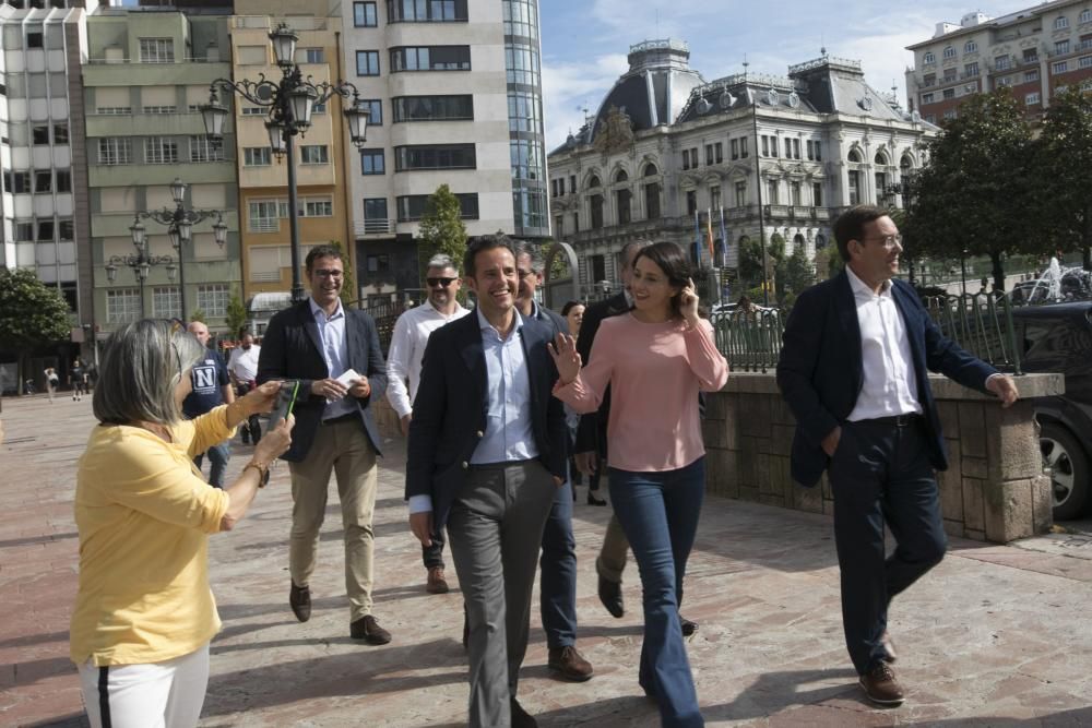 Inés Arrimadas, Ciudadanos, en Oviedo