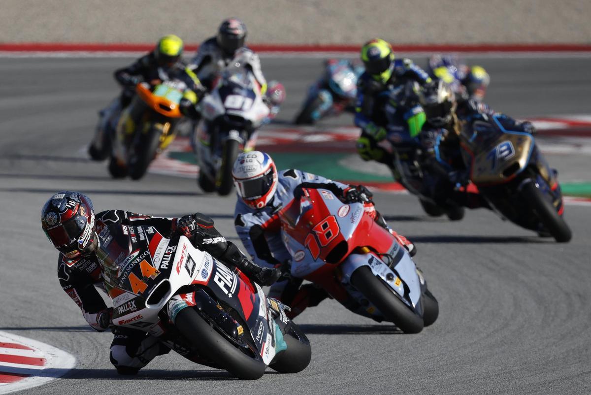 Canet, por delante de Manu González en carrera