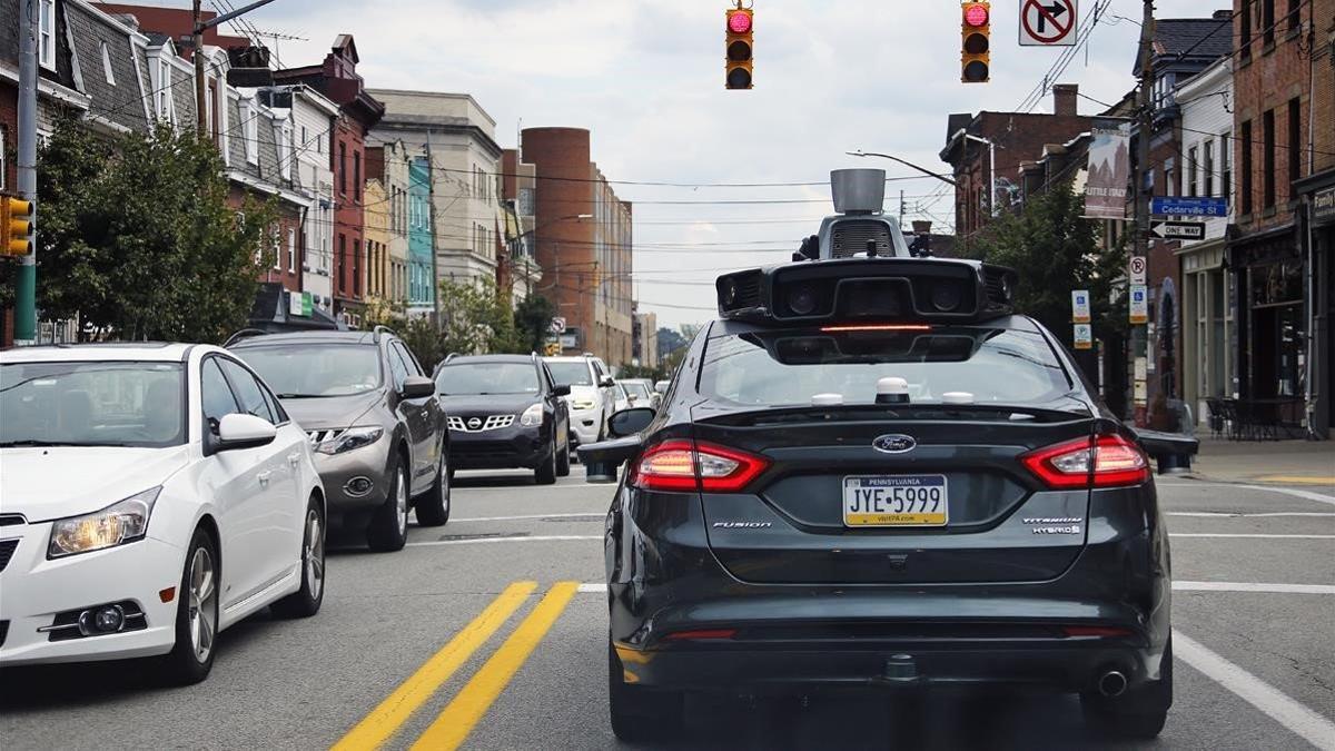 Un modelo de automóvil sin conductor