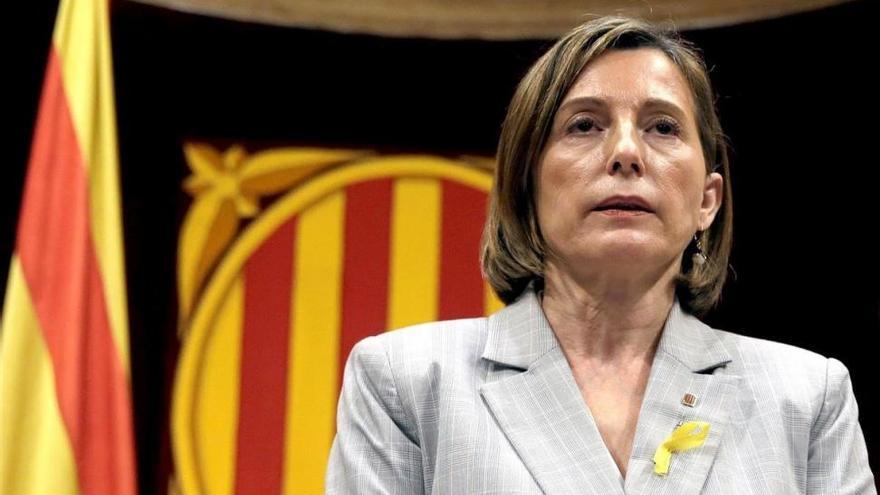 Forcadell acata la disolución del Parlament