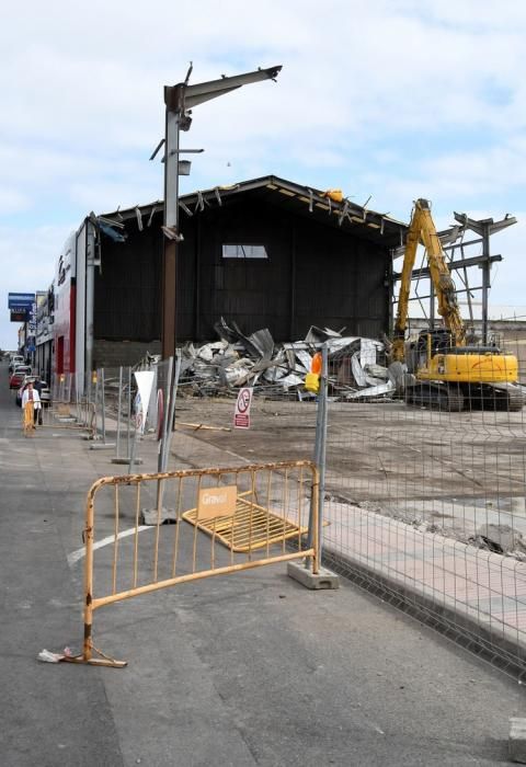 19/03/2019 TELDE. Obras del nuevo supermercado de Lild, en el polígono industrial Las Rubiesas.   Fotografa: YAIZA SOCORRO.  | 19/03/2019 | Fotógrafo: Yaiza Socorro