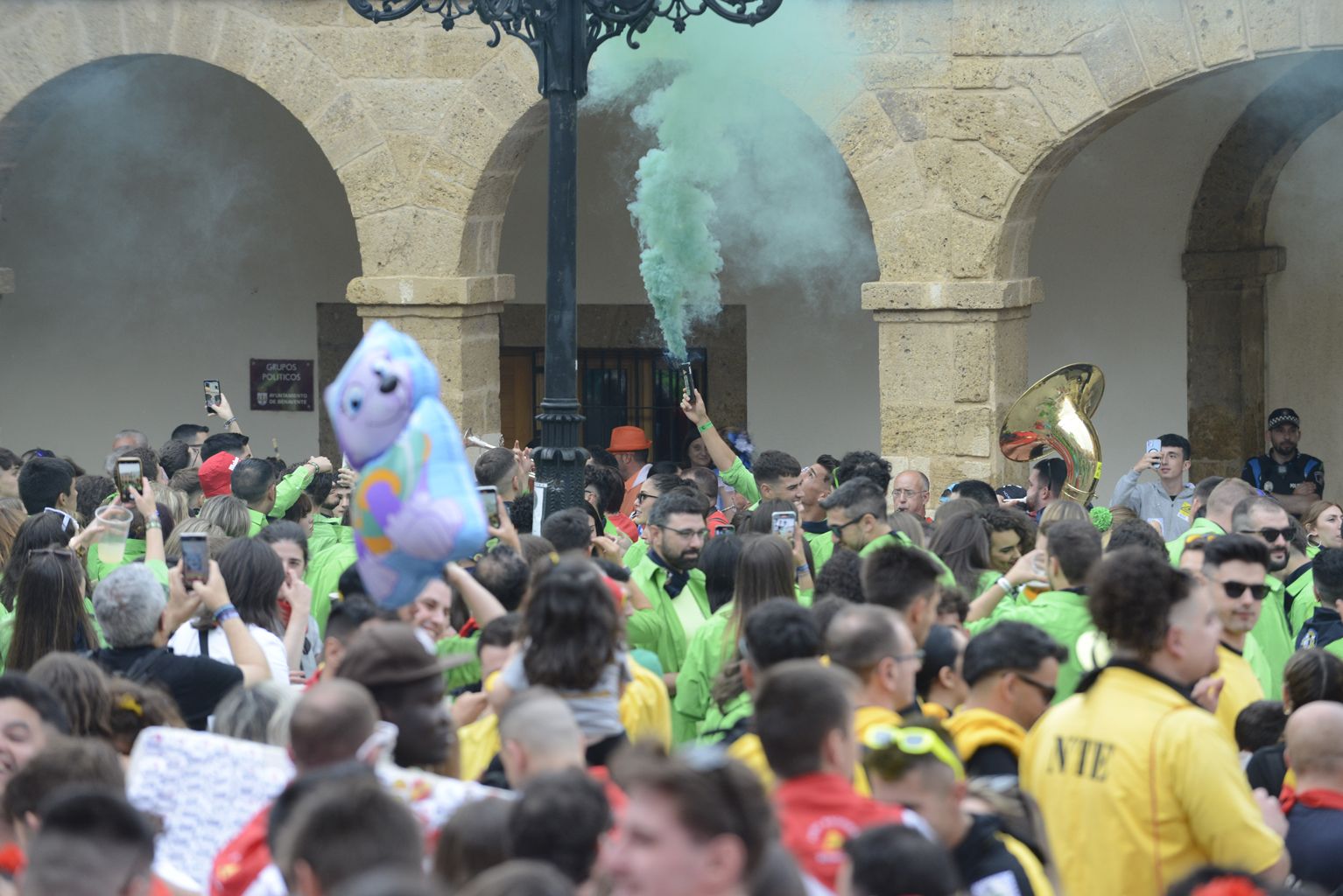 El chupinazo de Rencoroso: Así ha estado la Plaza Mayor de Benavente