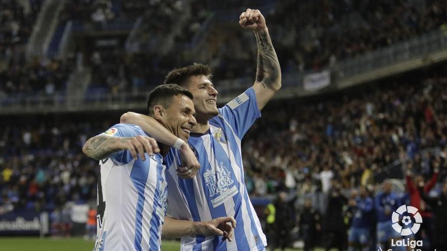 Así te hemos contado la victoria del Málaga CF ante el Real Zaragoza