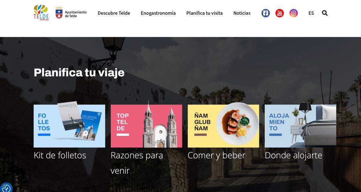 Portal web turístico de Telde