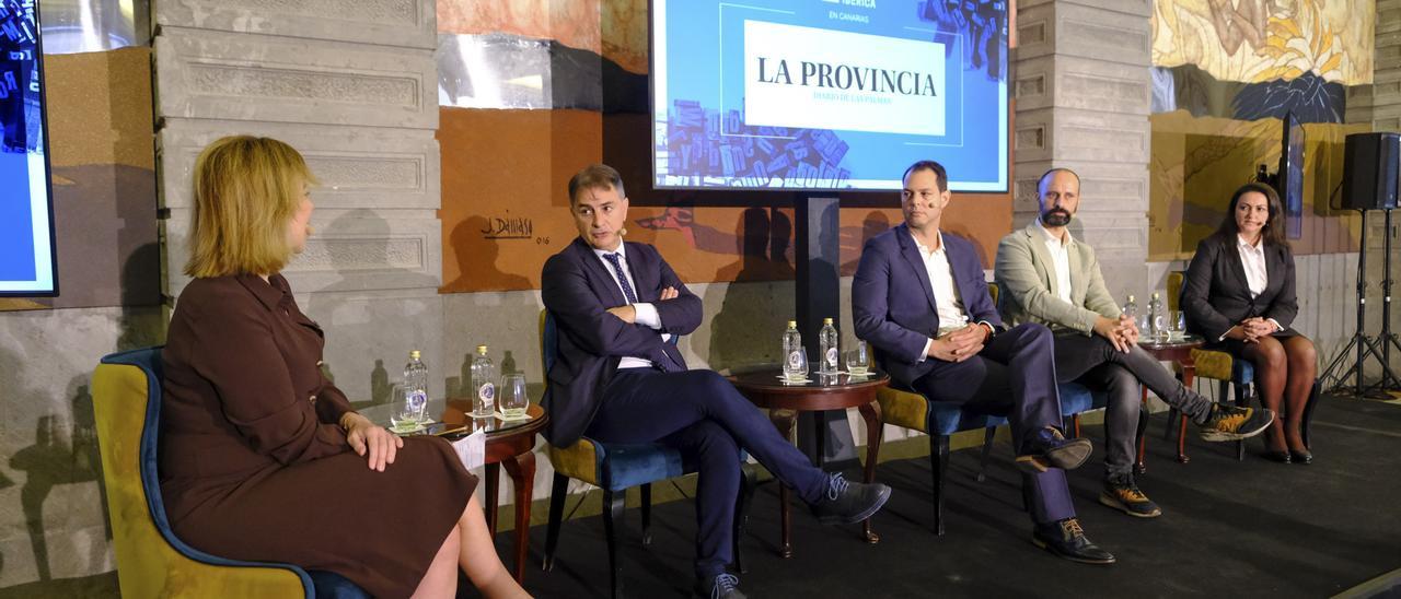 Los cuatro empresarios que ejemplificaron el éxito de la inversión foránea: José Manuel Ramos, Fernando Martín, Rubén Zarauza y Noelia Beltrán.