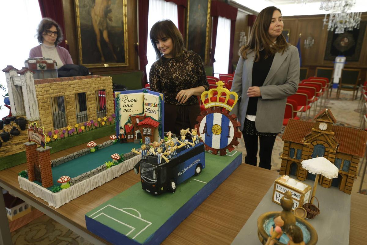 Las maquetas de El Bollo de Avilés