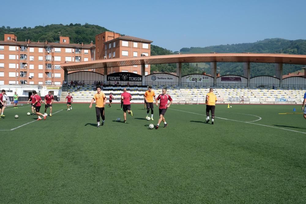 Primer día de entrenamientos del Caudal Deportivo