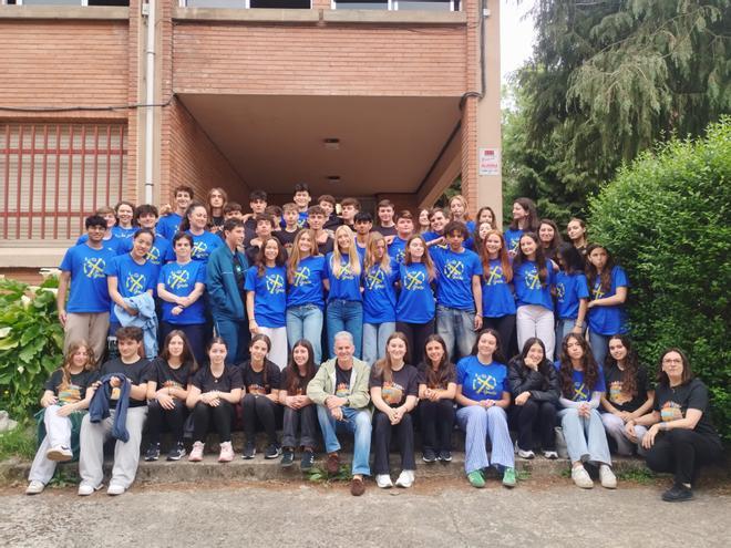 Las excursiones y actividades del intercambio del Ramón Areces de Grado, en imágenes