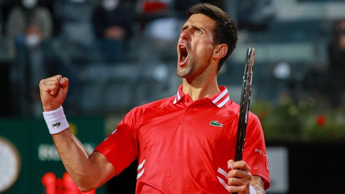 Novak Djokovic se impuso a Lorenzo Musetti en la ronda anterior de la competición