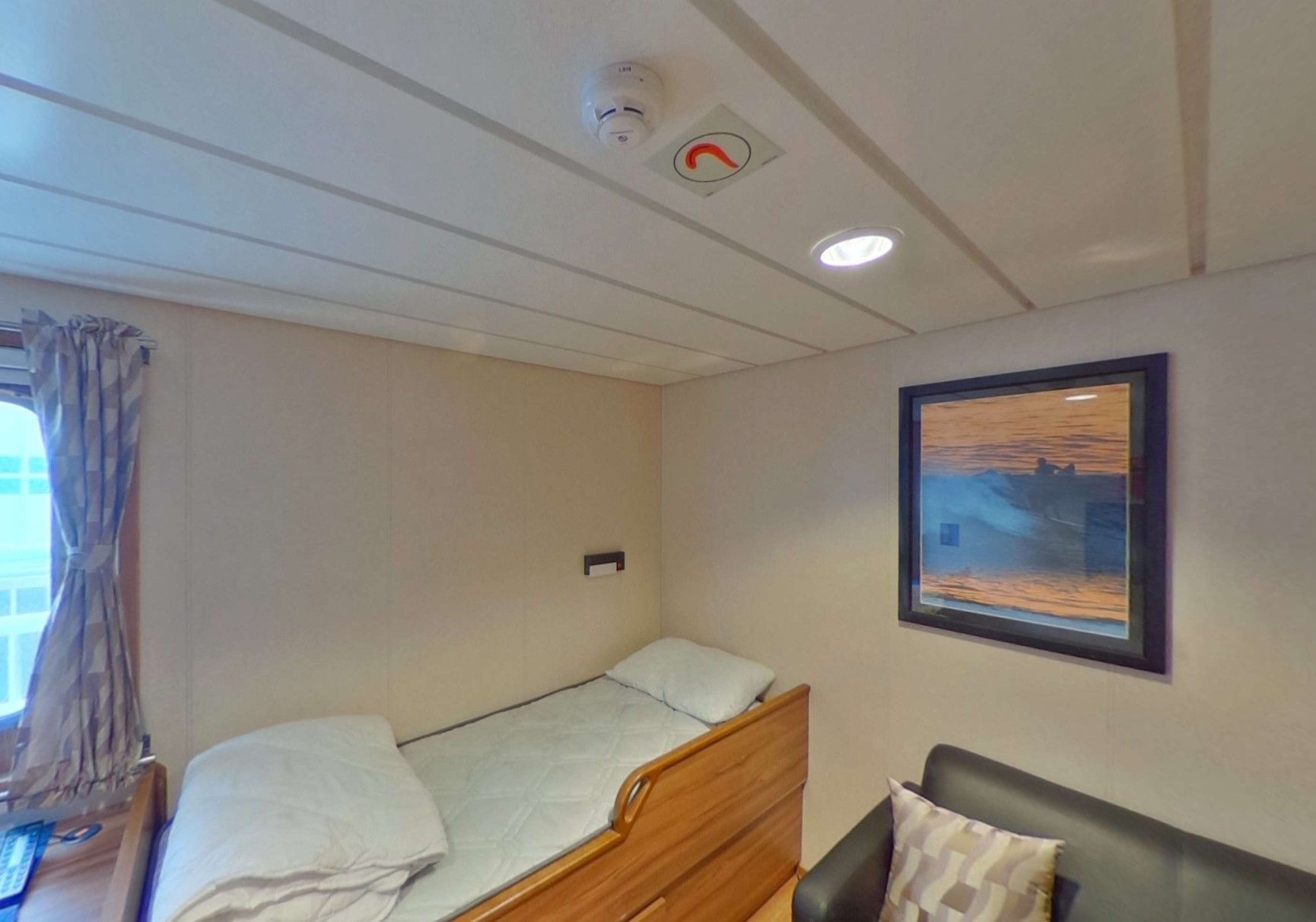 Así era por dentro el "Argos Georgia"