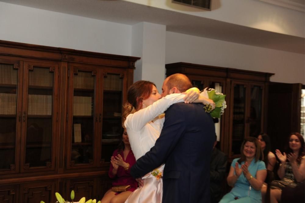 Primera boda en el Colegio Notarial de Murcia