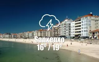 El tiempo en Sanxenxo: previsión meteorológica para hoy, viernes 13 de junio