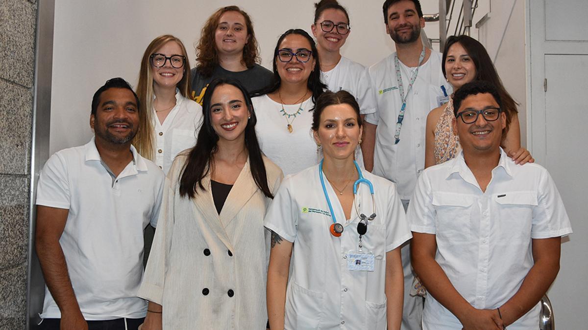 Els nous residents acabats d'incorporar.