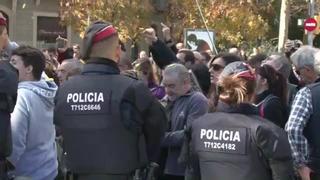 Los Mossos evitan el choque entre los CDR y la manifestación de Jusapol en Barcelona