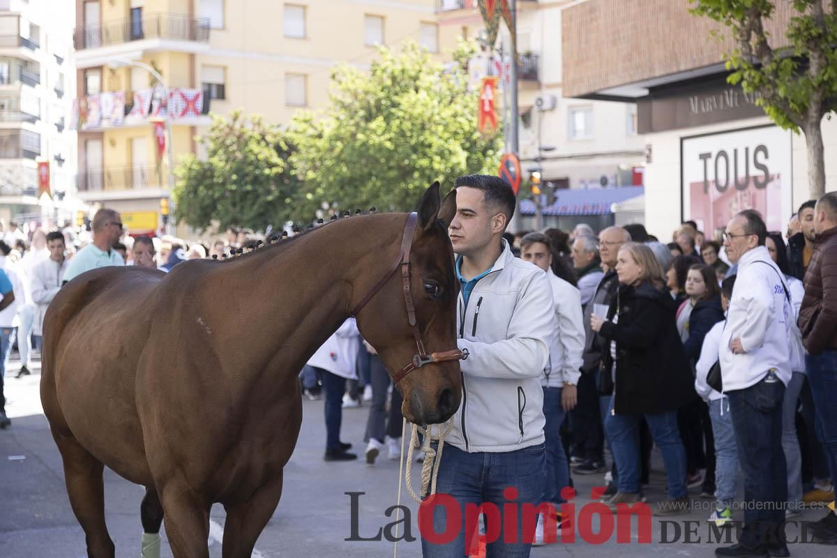 Concurso de caballo a pelo: pasacalles hasta el Hoyo en Caravaca
