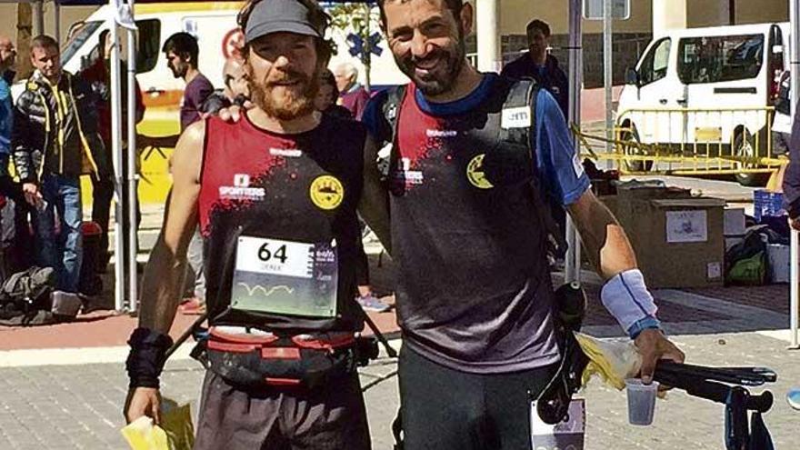 Derek Watson y Miquel Capó, los representantes de Balears.