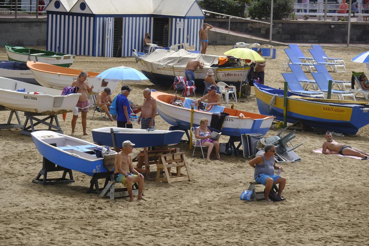 Jornada de playa en Las Canteras