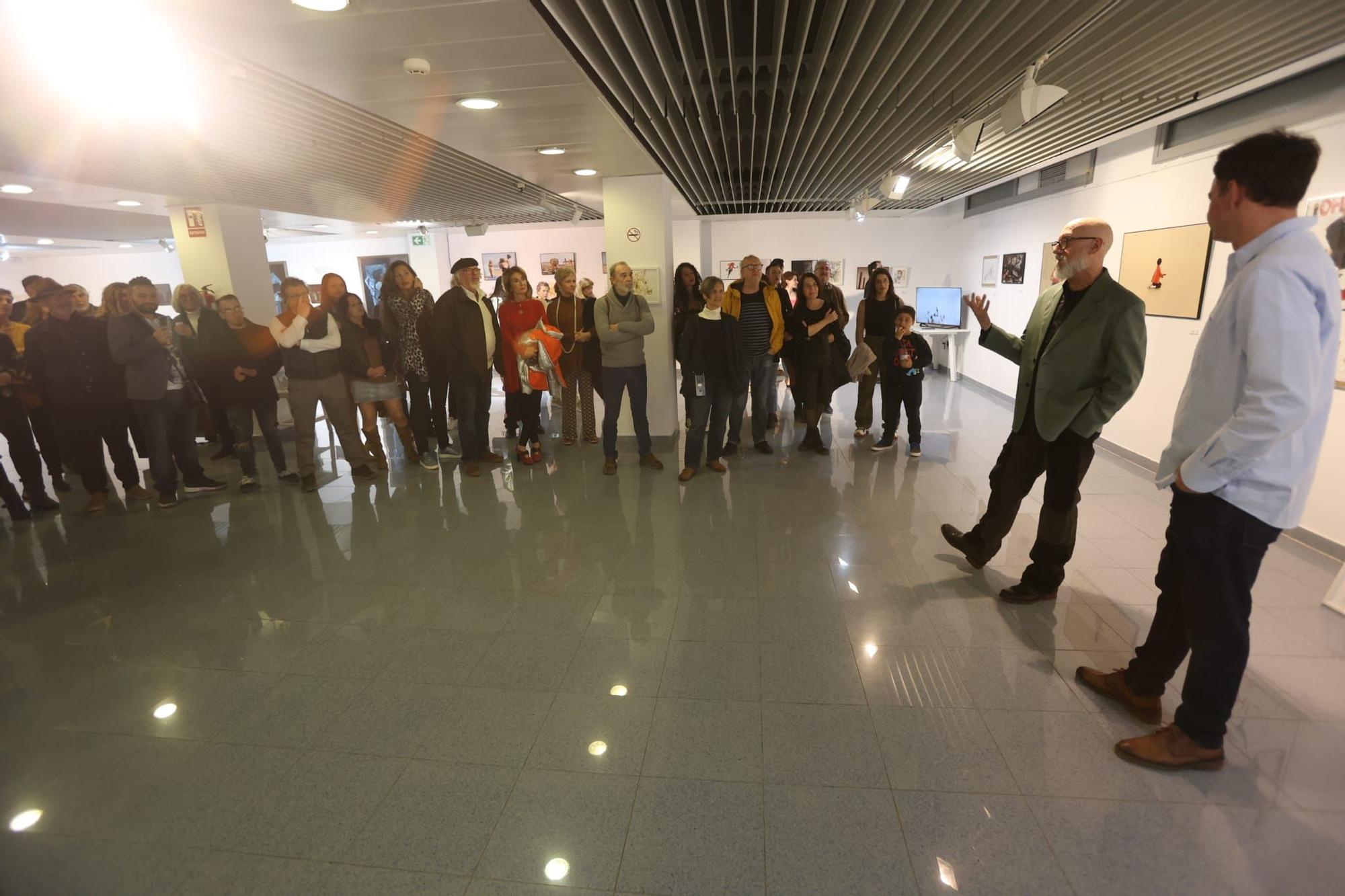 Borja López y Juanjo Hernández funden sus obras en el Club INFORMACIÓN