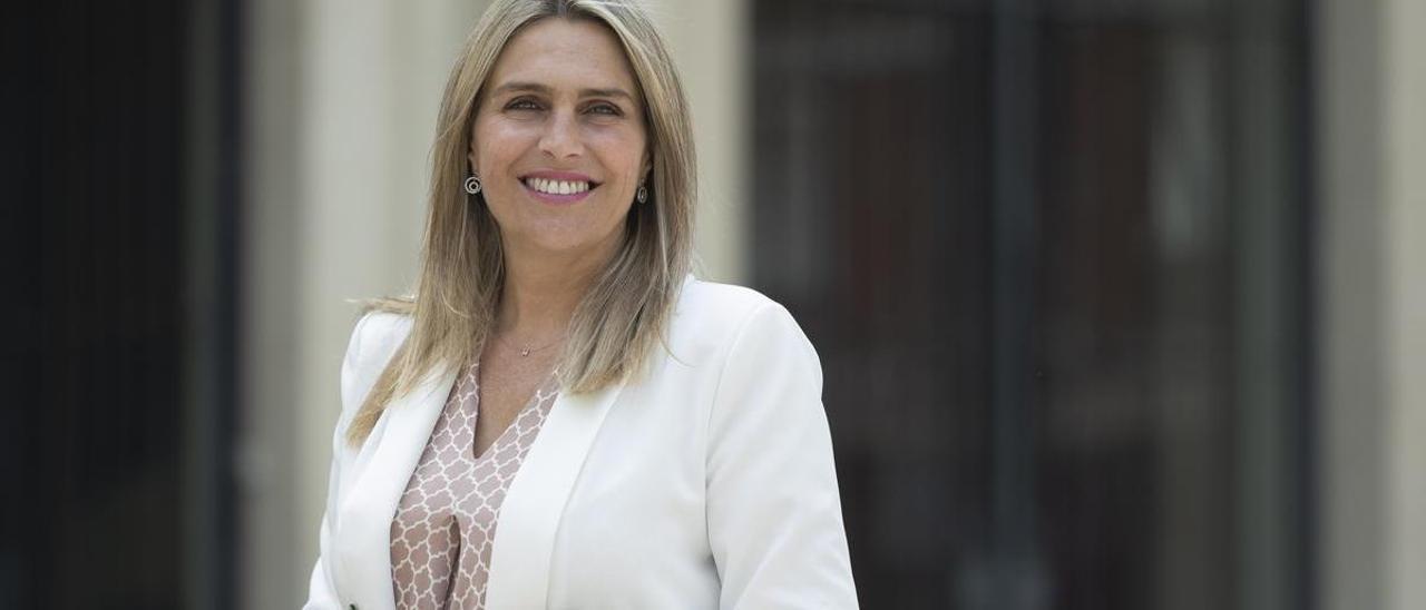 La nueva presidenta de la Diputación de Castellón y alcaldesa de Vall d’Alba, Marta Barrachina.