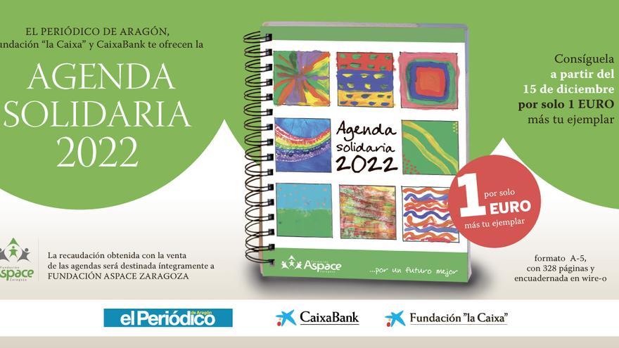 La agenda, de 320 páginas, se edita en formato A-5, encuadernado en espiral y con todos los festivos escolares y efemérides solidarias.