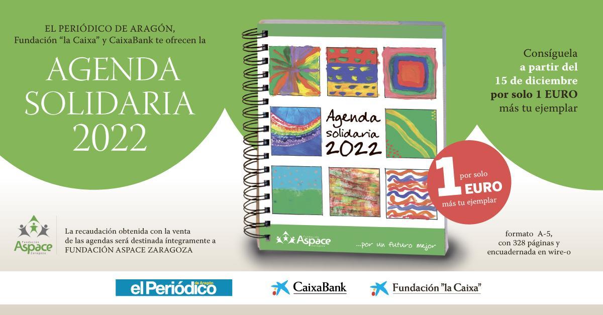 La agenda, de 320 páginas, se edita en formato A-5, encuadernado en espiral y con todos los festivos escolares y efemérides solidarias.