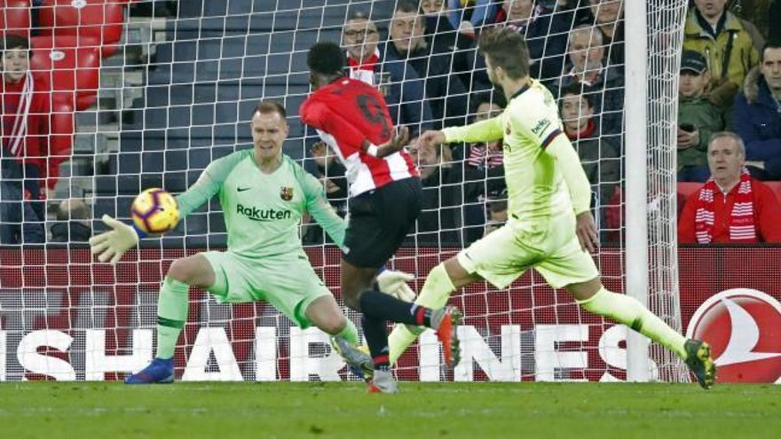 LaLiga Santander: Ter Stegen evita la derrota del Barça