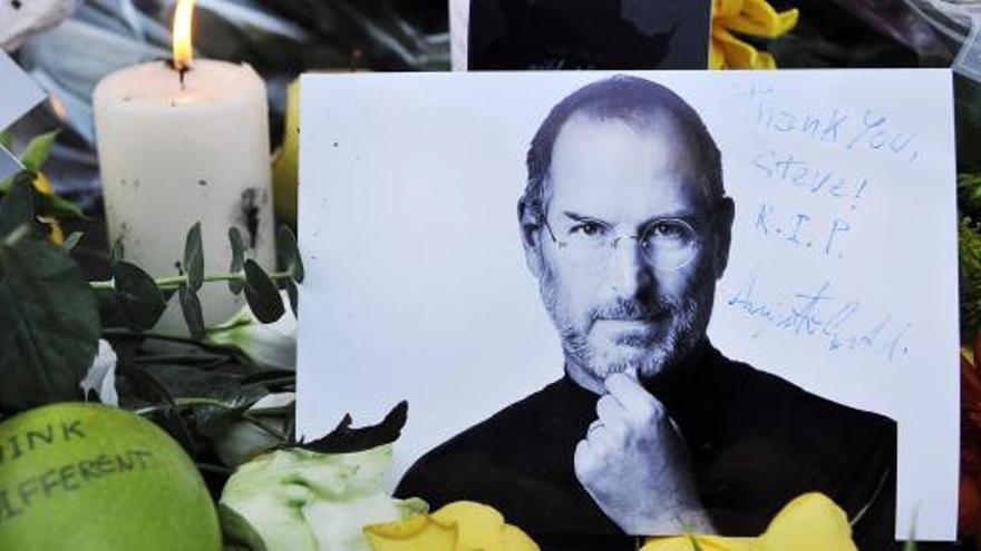 Homenaje a Steve Jobs.