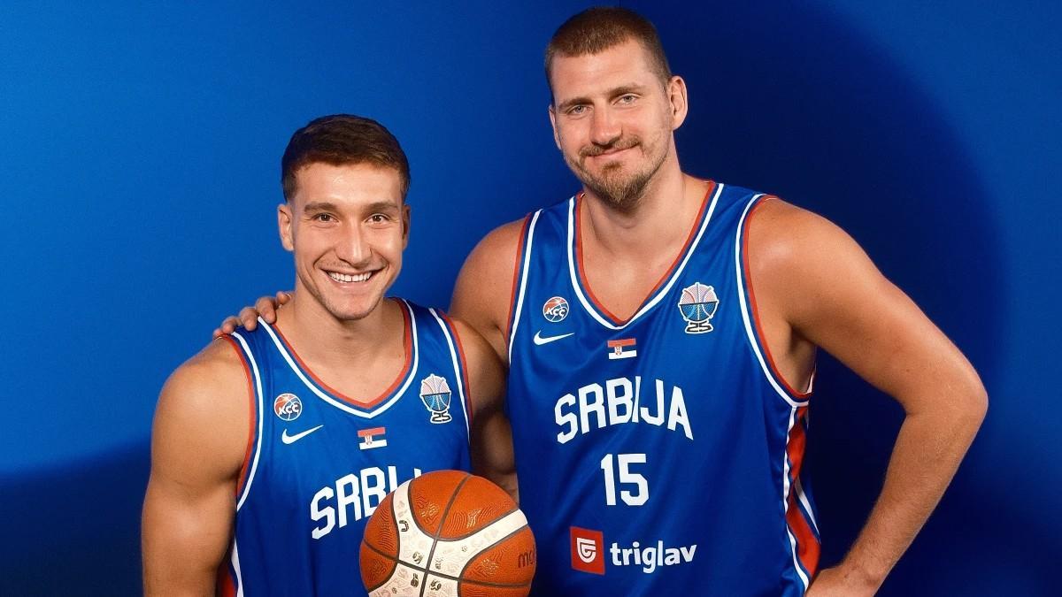 Nikola Jokic y Bogdan Bogdanovic son las dos grandes estrellas de Serbia