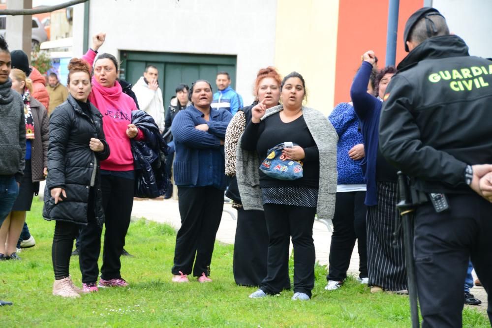 Sinaí Giménez y seis 'morones' declaran en Cangas