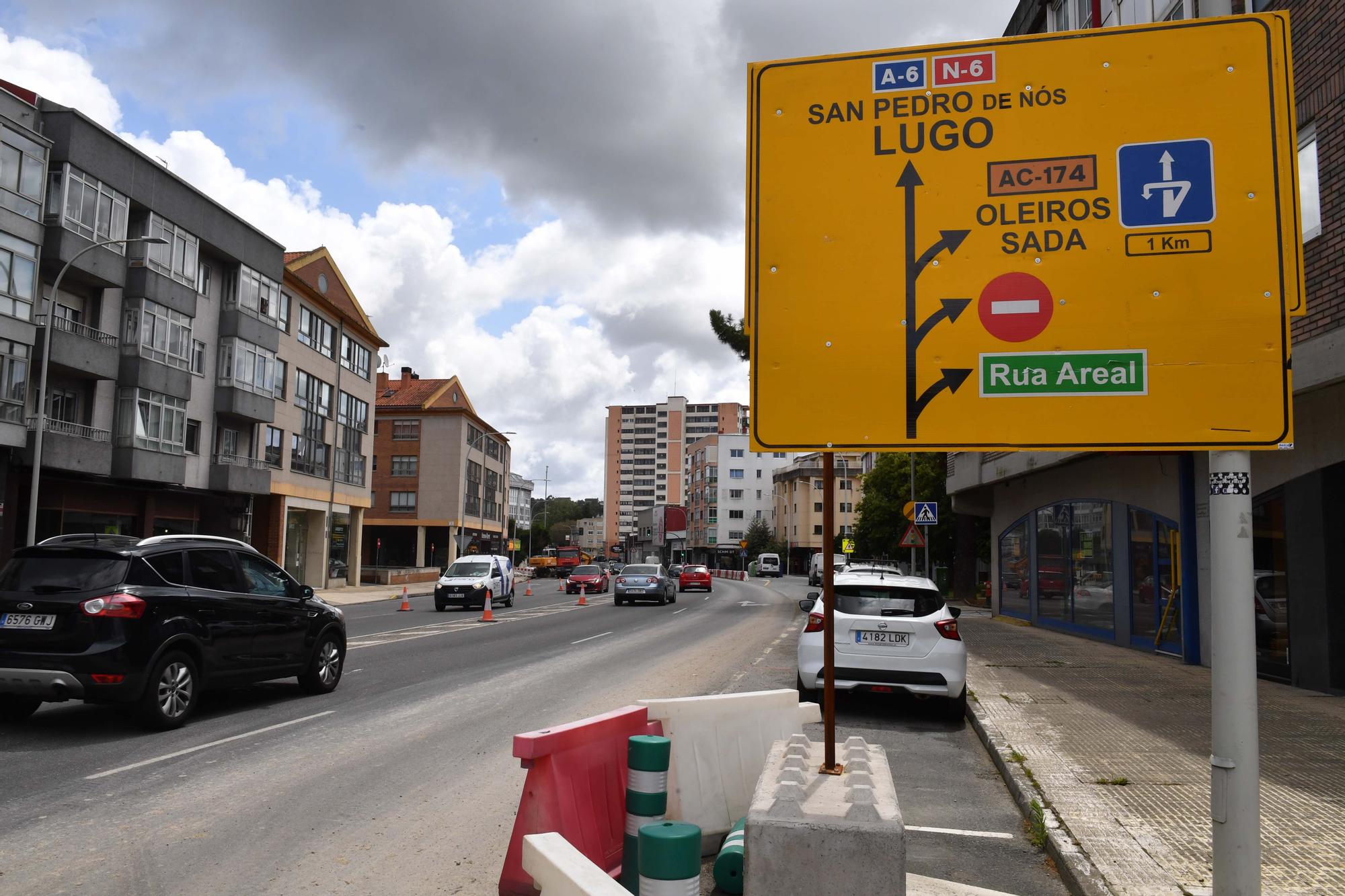 Comienza la segunda fase de las obras del cruce de Sol y Mar, en Perillo