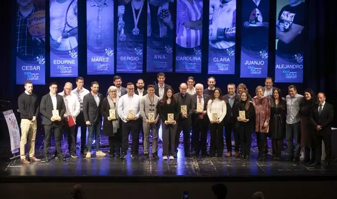 Los momentos más destacados de la Gala del Deporte de Sagunt