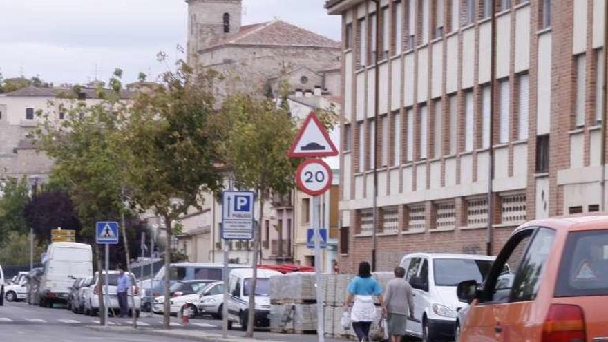 Avenida de El Mengue, donde se produjeron los incidentes.