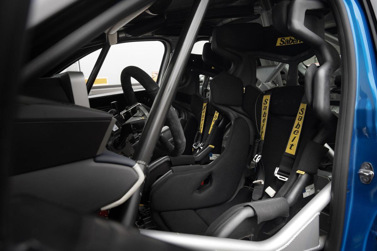 El interior del Alpine A290 Rallye