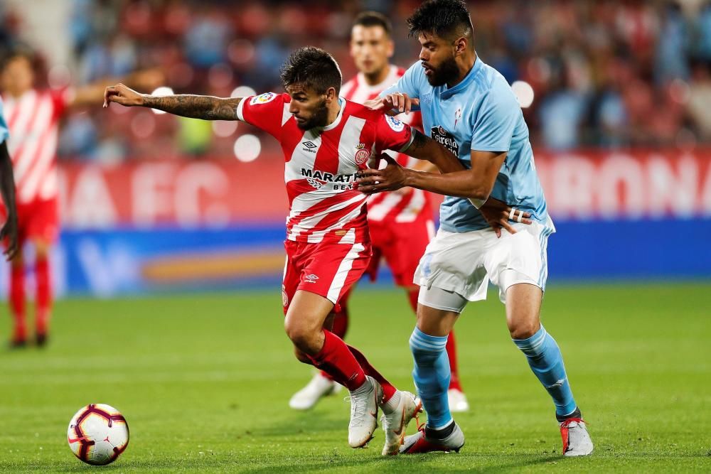 El Girona - Celta, en imágenes