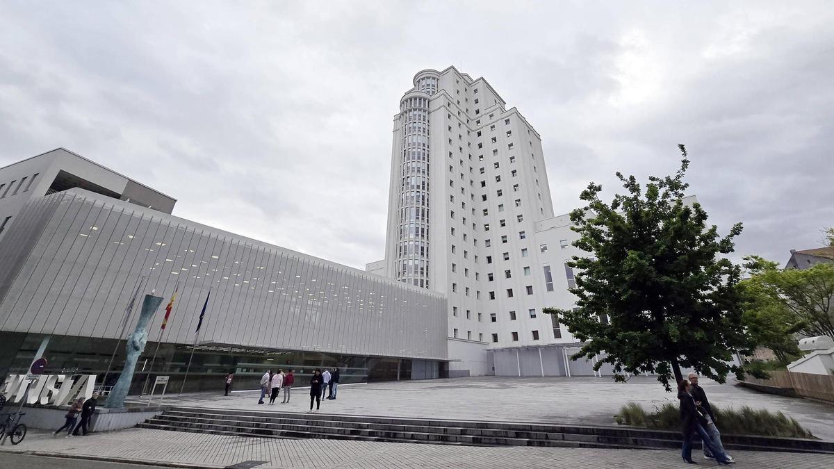 Imagen de la Ciudad de la Justicia de Vigo.