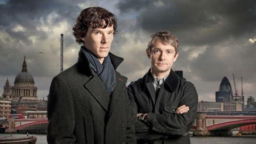 Los personajes de Sherlock.