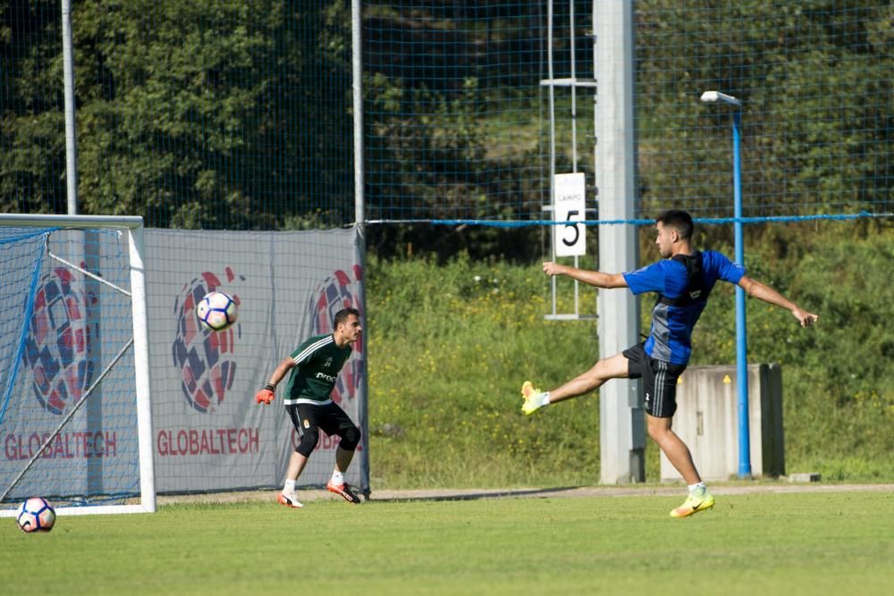 Entrenamiento del Real Oviedo