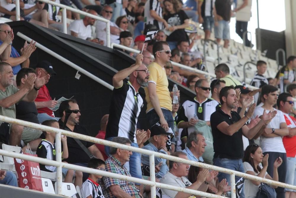 Ambiente en el FC Cartagena - Extremadura