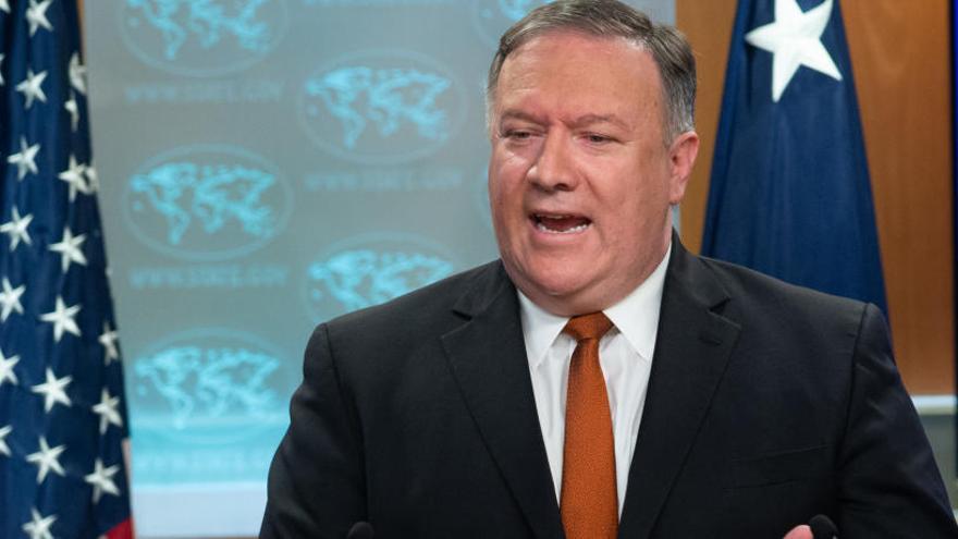 El secretario de Estado de EEUU, Mike Pompeo.