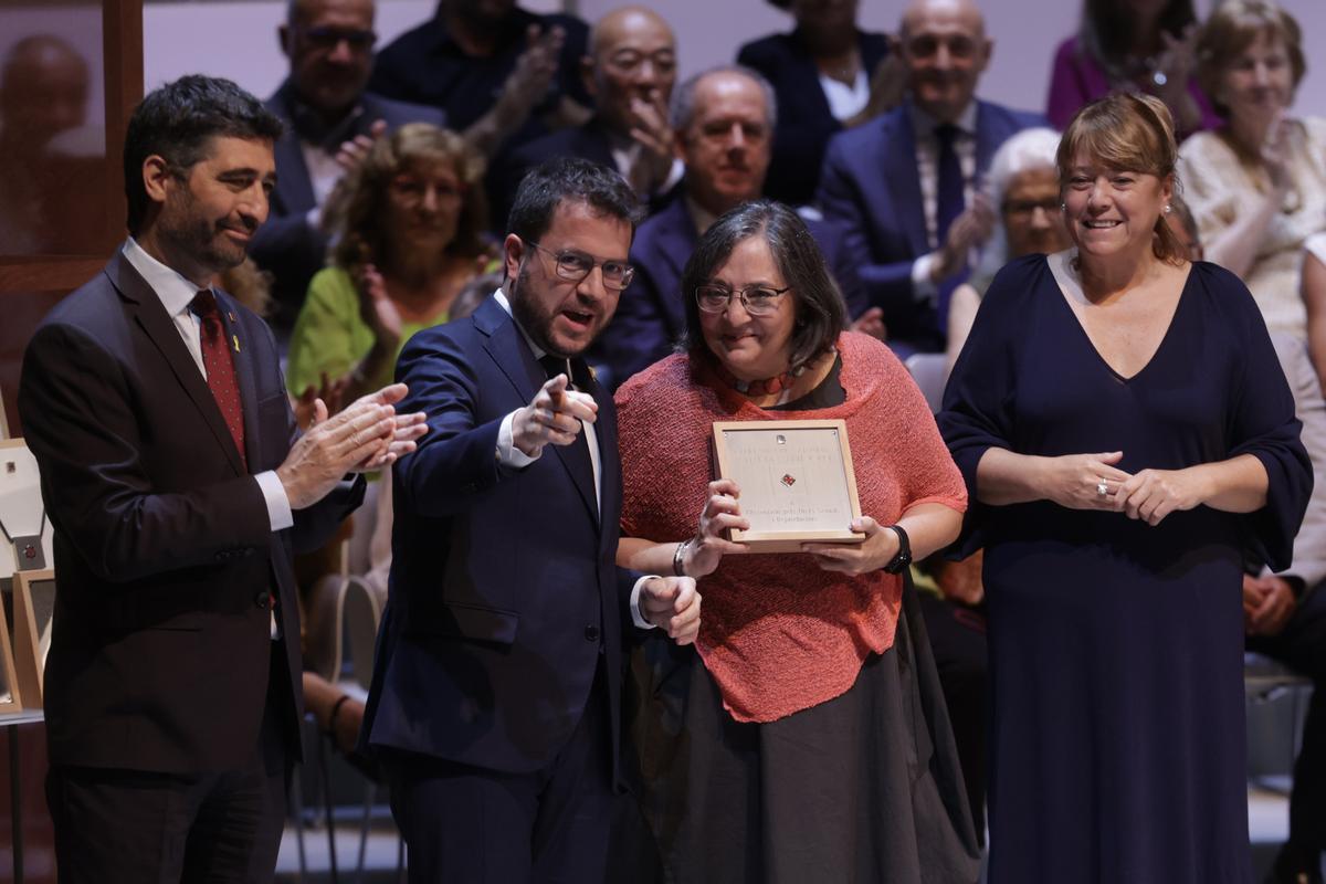 Els Estopa, premiats amb la Creu de Sant Jordi 2022.