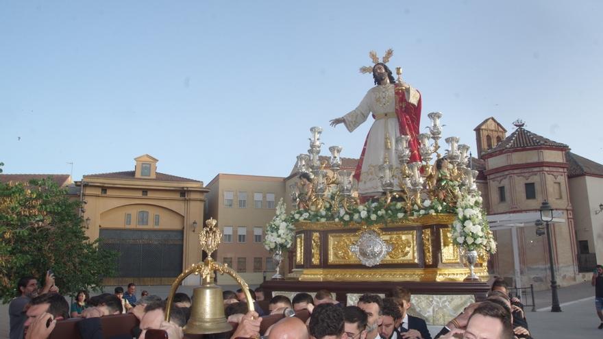 Traslados del Señor de la Cena y la Virgen del Carmen de la Colonia de Santa Inés a sus altares del Corpus