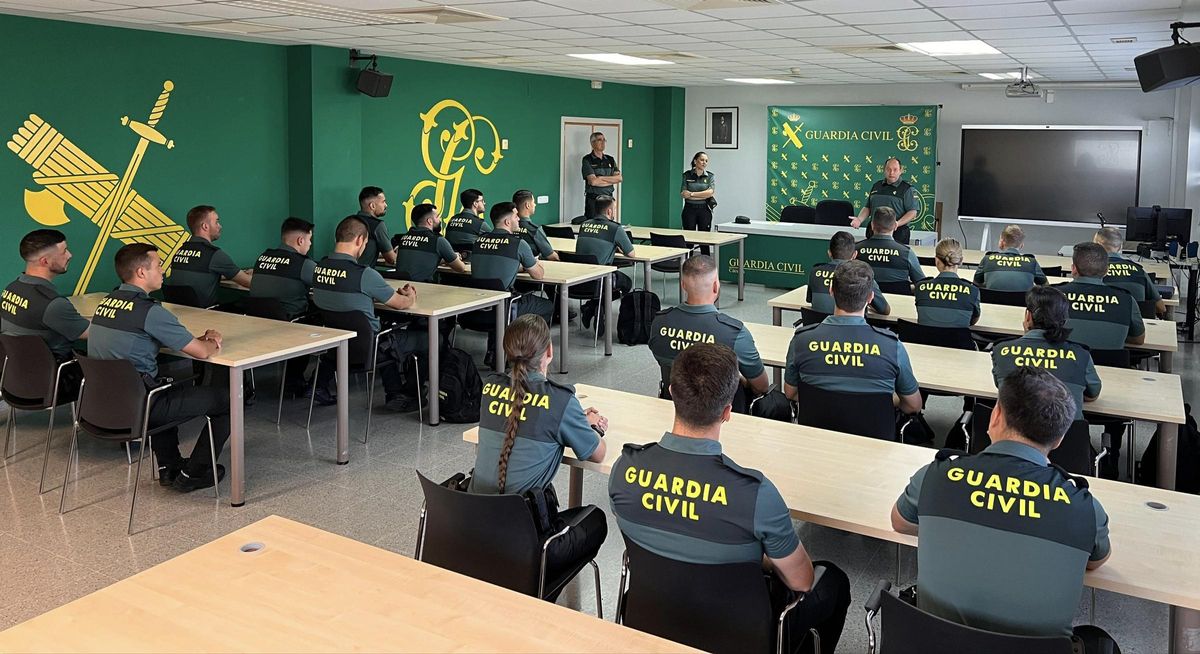 Los alumnos, en clase.