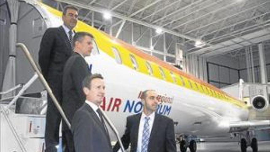 Air Nostrum ya prevé vuelos desde Castellón a Madrid, Ibiza y Málaga