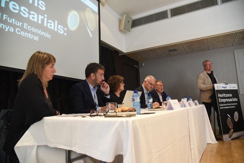 El debat de Regió7 sobre el desenvolupament econòmic de la Catalunya Central, en imatges