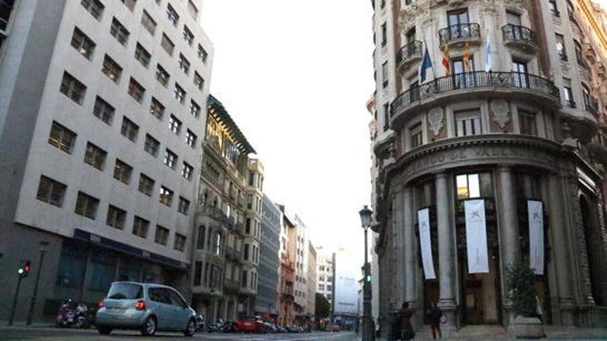 La nova seu de CaixaBank, ubicada a València.